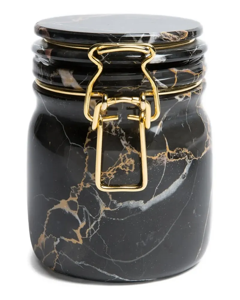 Editions Milano Miss Gefäß aus Marmor - Schwarz Schwarz