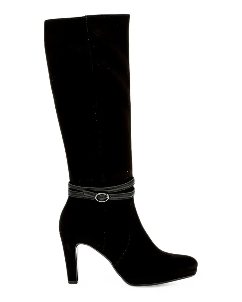 Gabor Stiefel mit Schnalle - Schwarz Schwarz