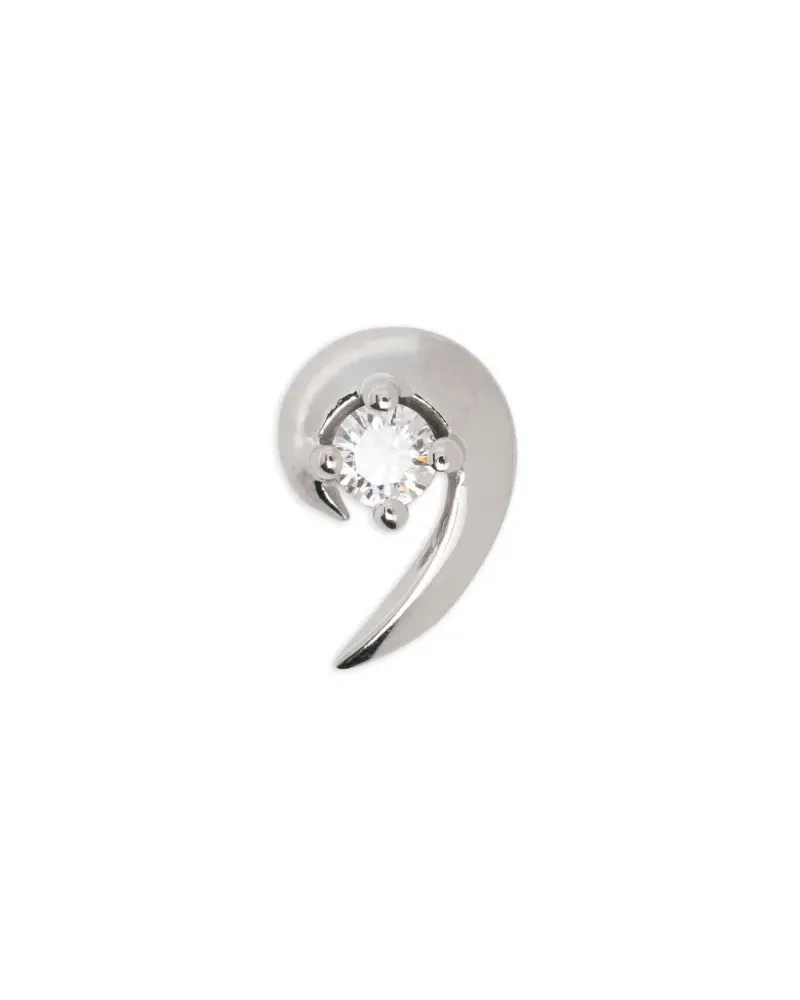 Shaun Leane Talon diamond stud earring - Silber Silber