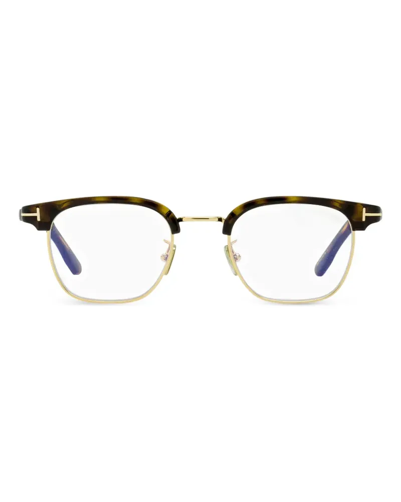 Tom Ford FT5932-D-B browline glasses - Braun Braun