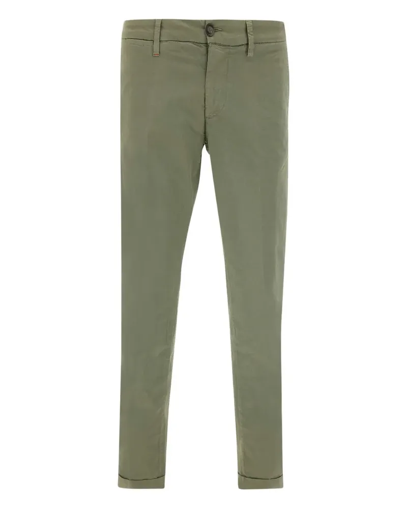 Re-HasH welt pocket turn-up trousers - Grün Grün