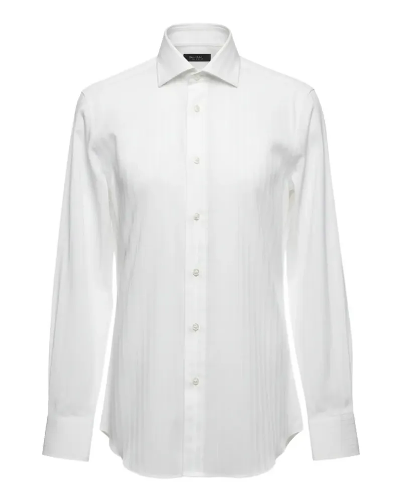 Brunello Cucinelli Klassisches Hemd - Weiß Weiß