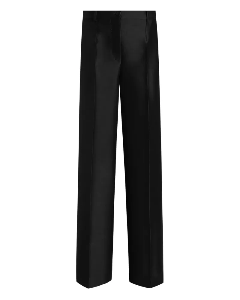 Dolce & Gabbana Hose mit Bundfalten - Schwarz Schwarz