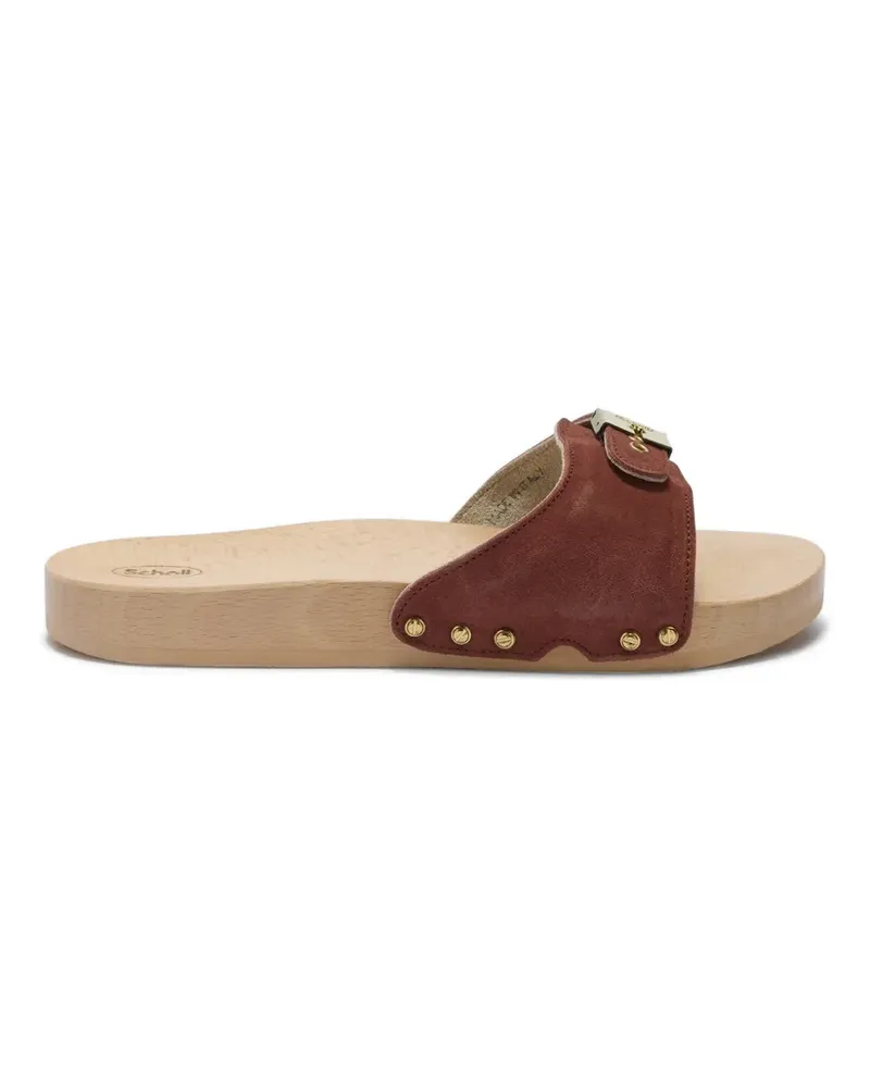 Scholl Pescura buckle-detail sandals - Braun Braun