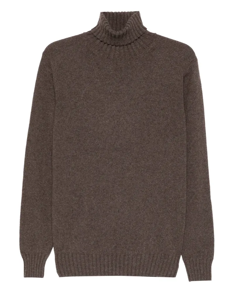 Dell'oglio Pullover mit Rollkragen - Braun Braun