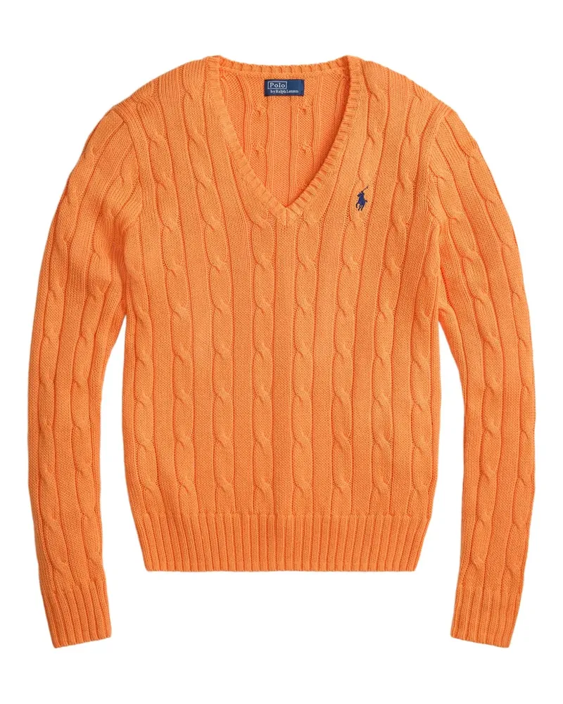 Ralph Lauren Pullover mit V-Ausschnitt - Orange Orange