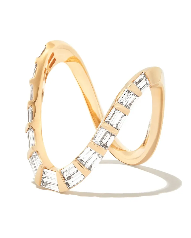ANITA KO 18kt Gelbgoldring mit Diamanten Gold