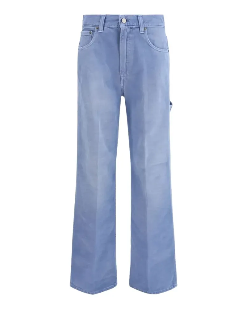 Haikure Winona Bull faded-effect hammer-loop jeans - Blau Blau
