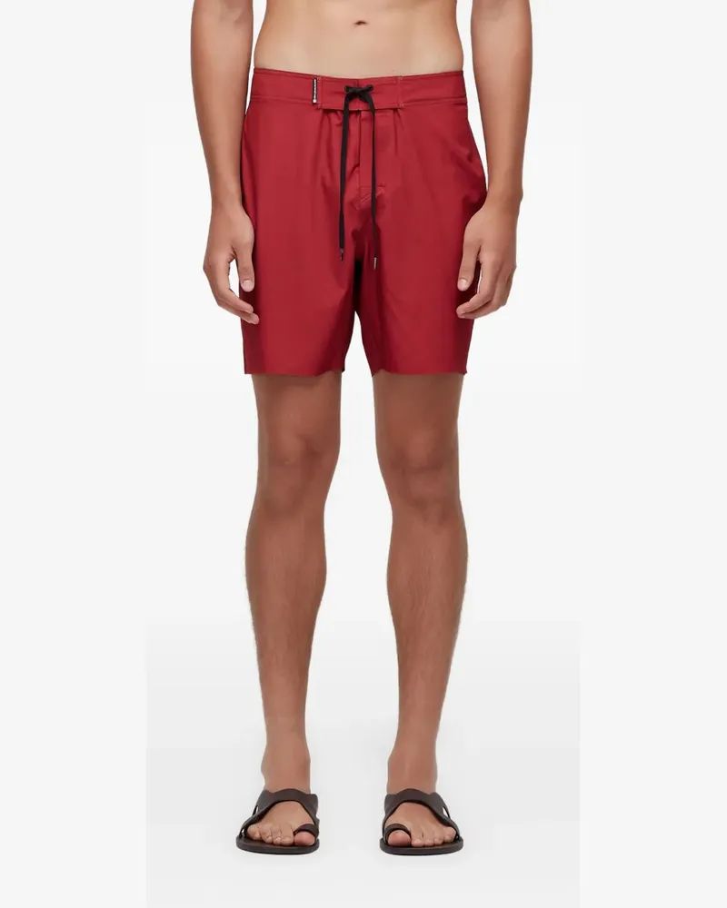 Osklen Badeshorts mit Kordelzug - Rot Rot