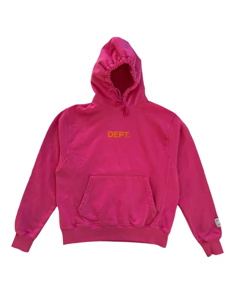 GALLERY DEPT. Hoodie mit Logo-Print - Rosa Rosa