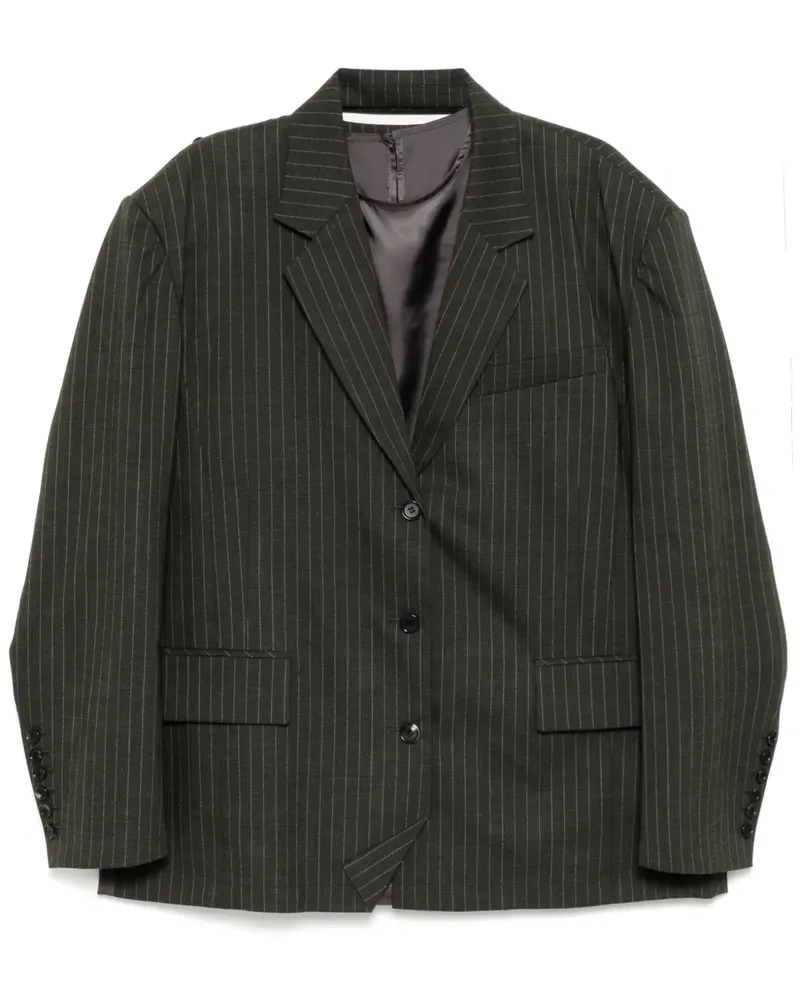 pushBUTTON Jacke im Layering-Look - Grün Grün