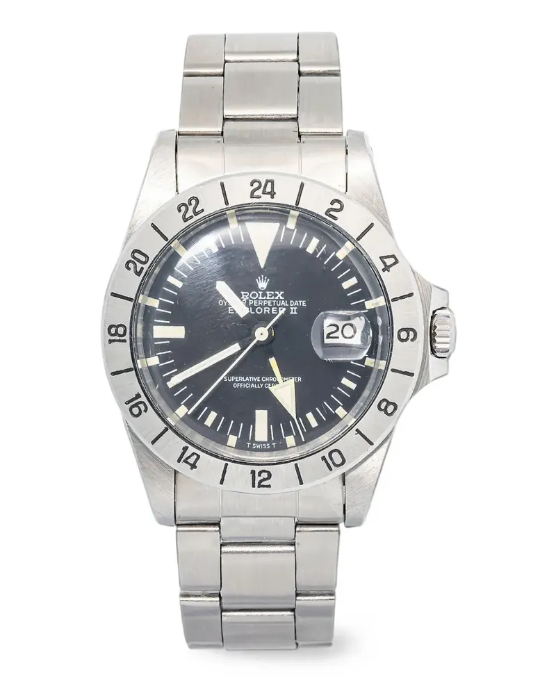 Rolex Explorer II Armbanduhr 40mm - Schwarz Schwarz