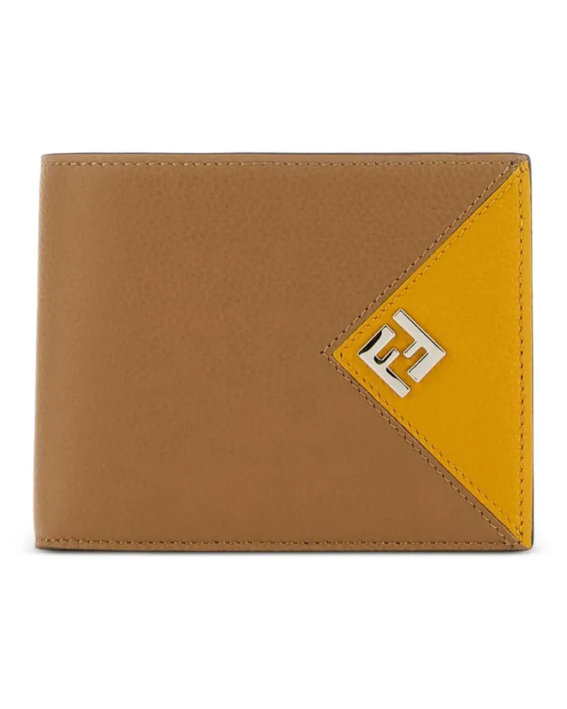 Fendi Lui leather wallet - Nude Nude