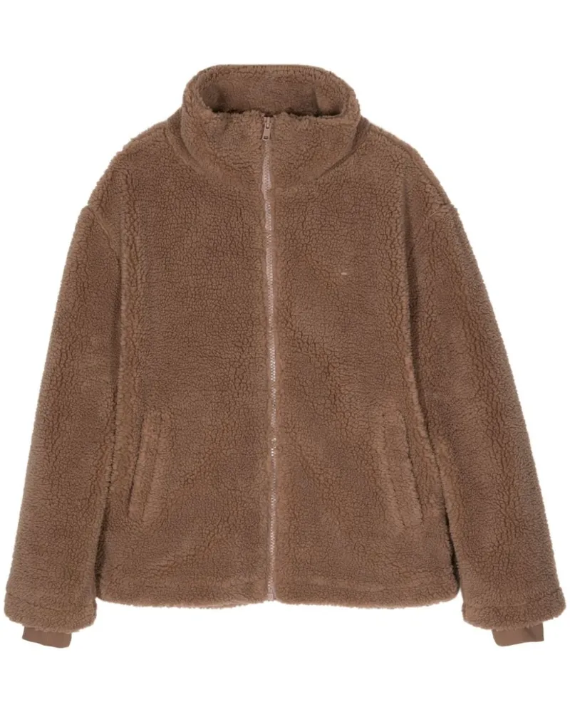 The Upside Hudson Jacke aus Shearling Braun