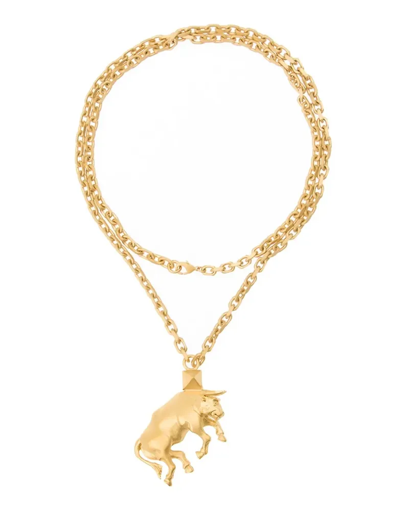 Valentino Garavani Taurus' necklace - Metallic Metallic