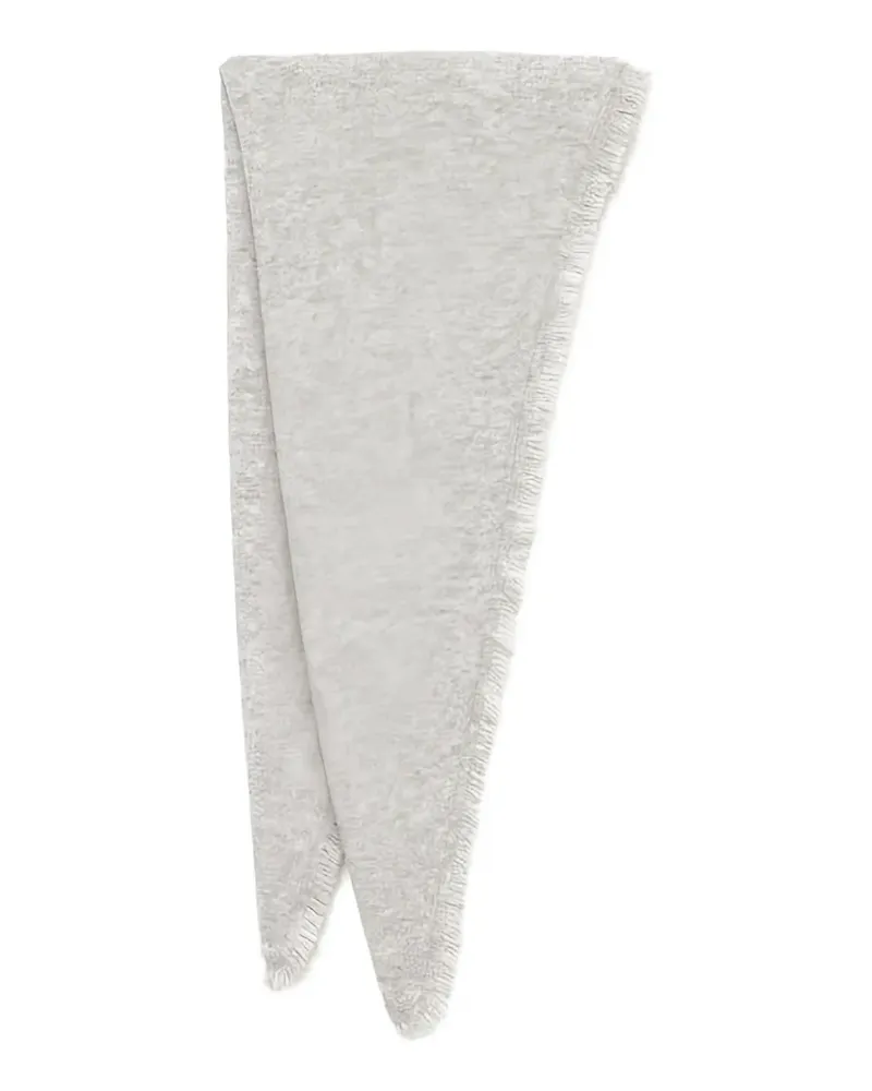Isabel Marant Penina Schal mit Fransensaum - Grau Grau