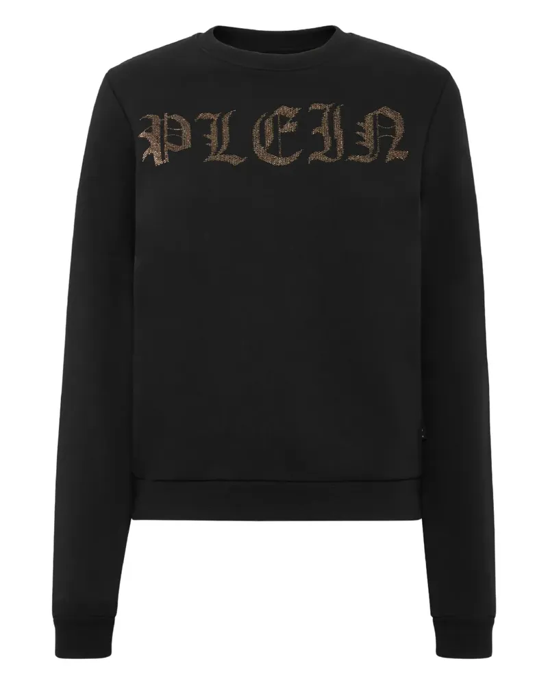 Philipp Plein crystal-embellished sweatshirt - Schwarz Schwarz