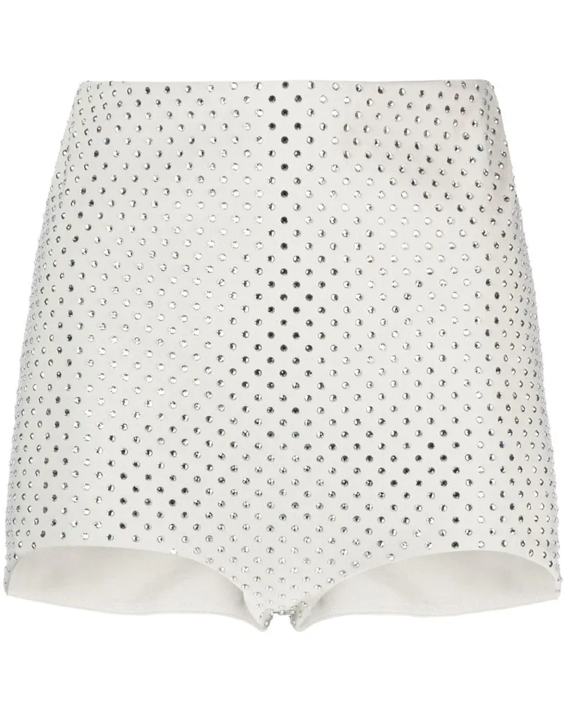 Philosophy Di Lorenzo Serafini Shorts mit Kristallen Grau