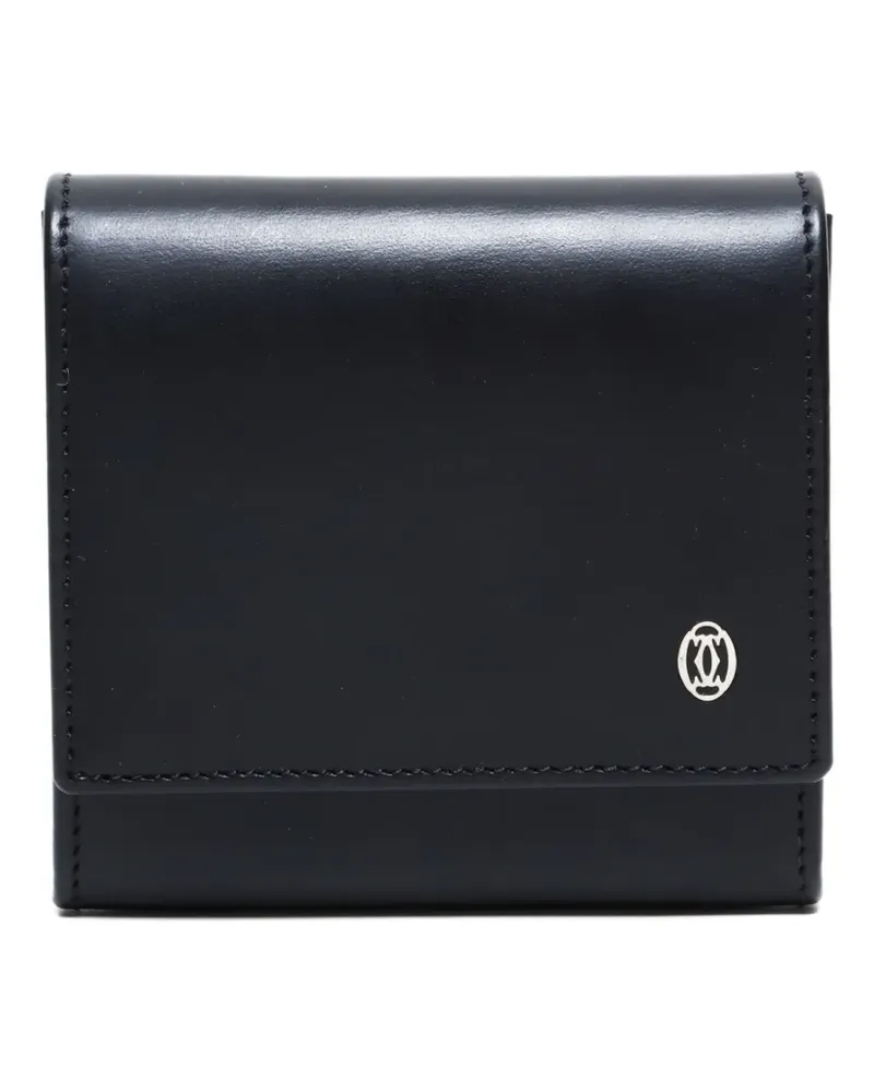 Cartier 2000s mini Portemonnaie aus Leder - Schwarz Schwarz