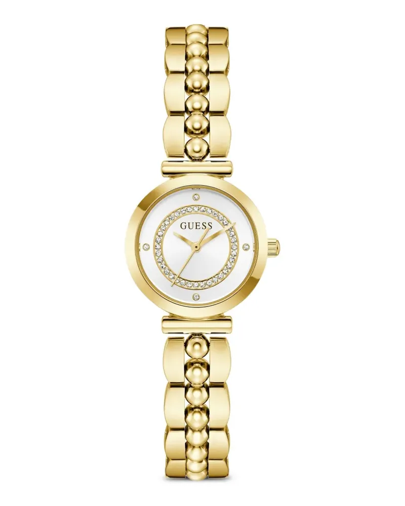 Guess Leena Armbanduhr mit Kristallen 26mm - Weiß Weiß