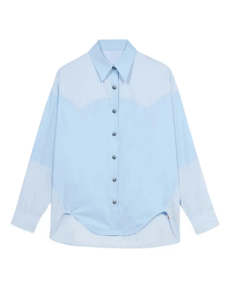 Fortela Amyb bicolor shirt - Blau Blau