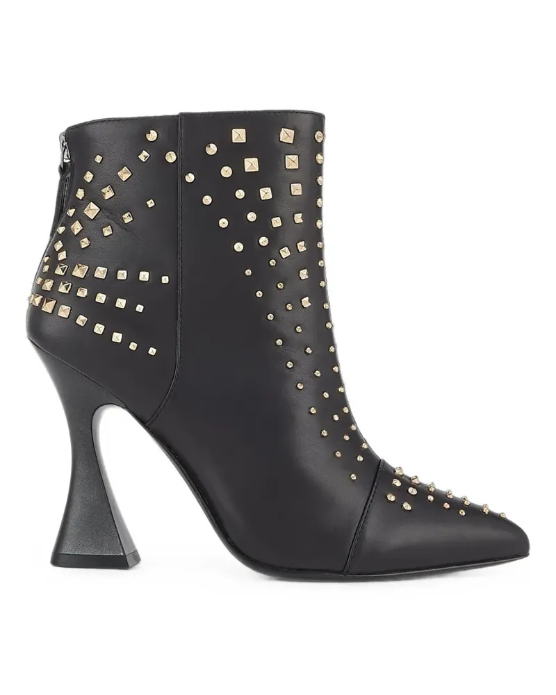 Kat Maconie Samara stud-embellished leather ankle boots - Schwarz Schwarz