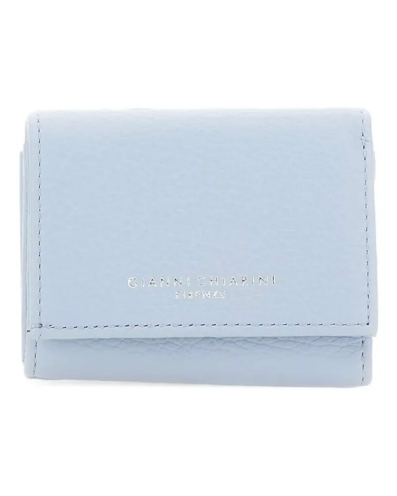 Gianni Chiarini Grain leather wallet - Blau Blau