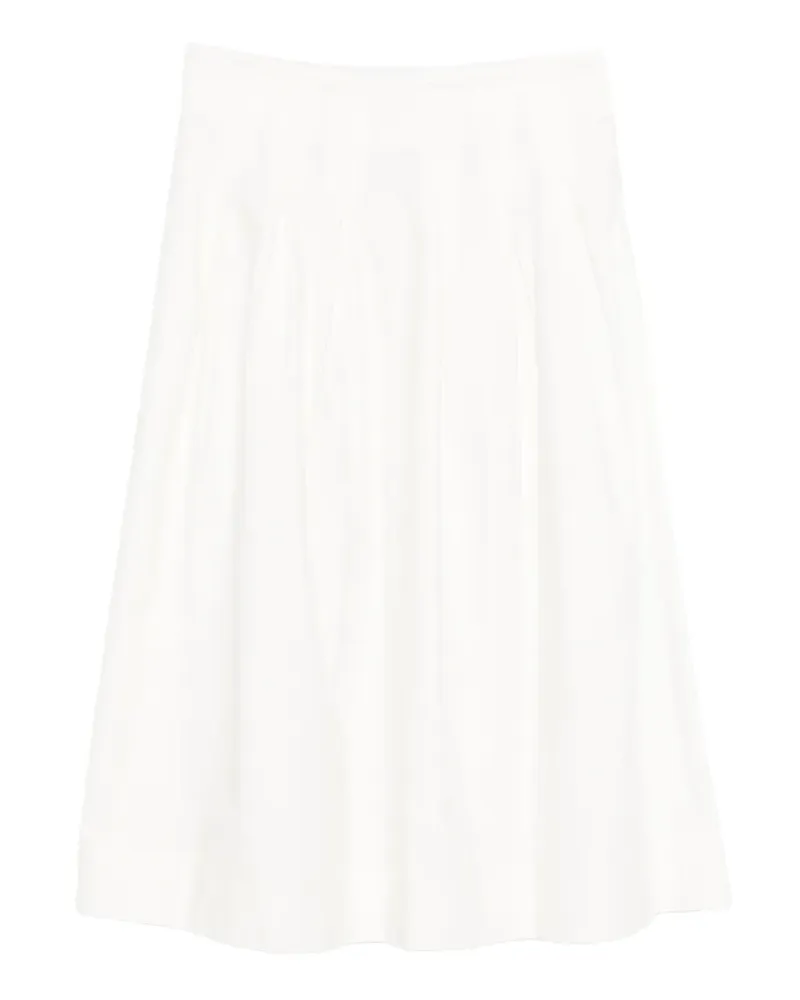 Daniele Fiesoli pleated skirt - Weiß Weiß