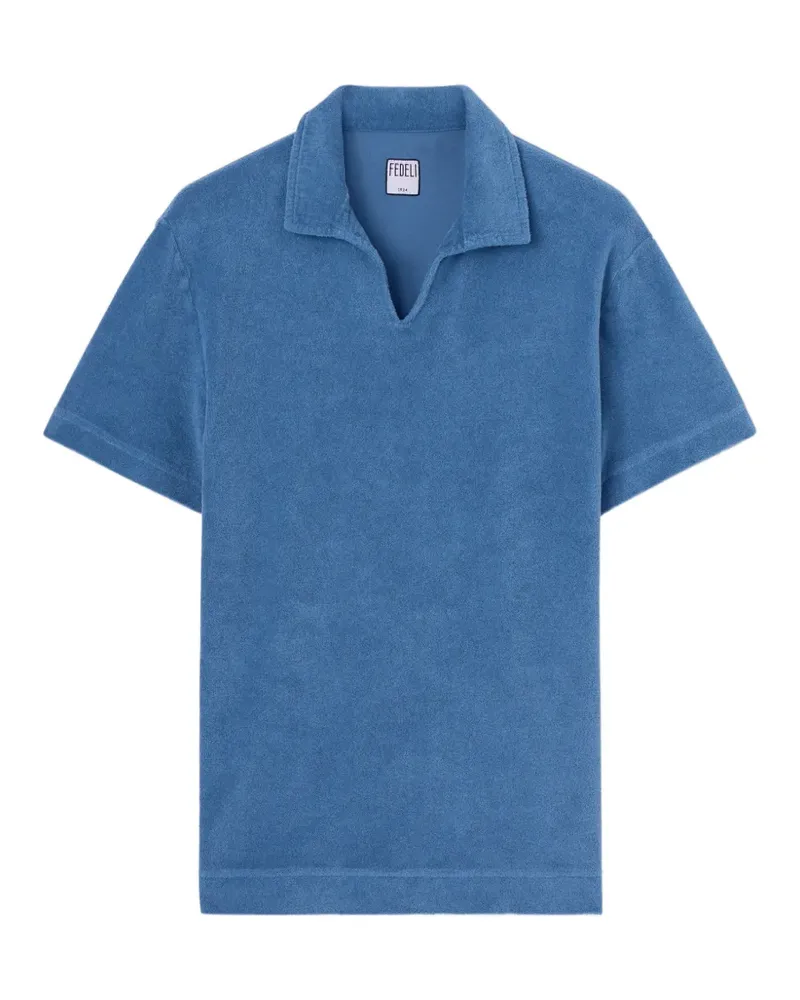 Fedeli Klassisches T-Shirt - Blau Blau