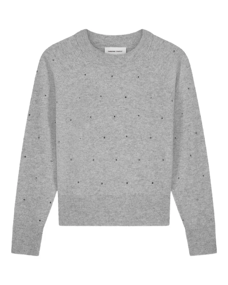 Fabienne Chapot Lidi embellished sweater - Grau Grau