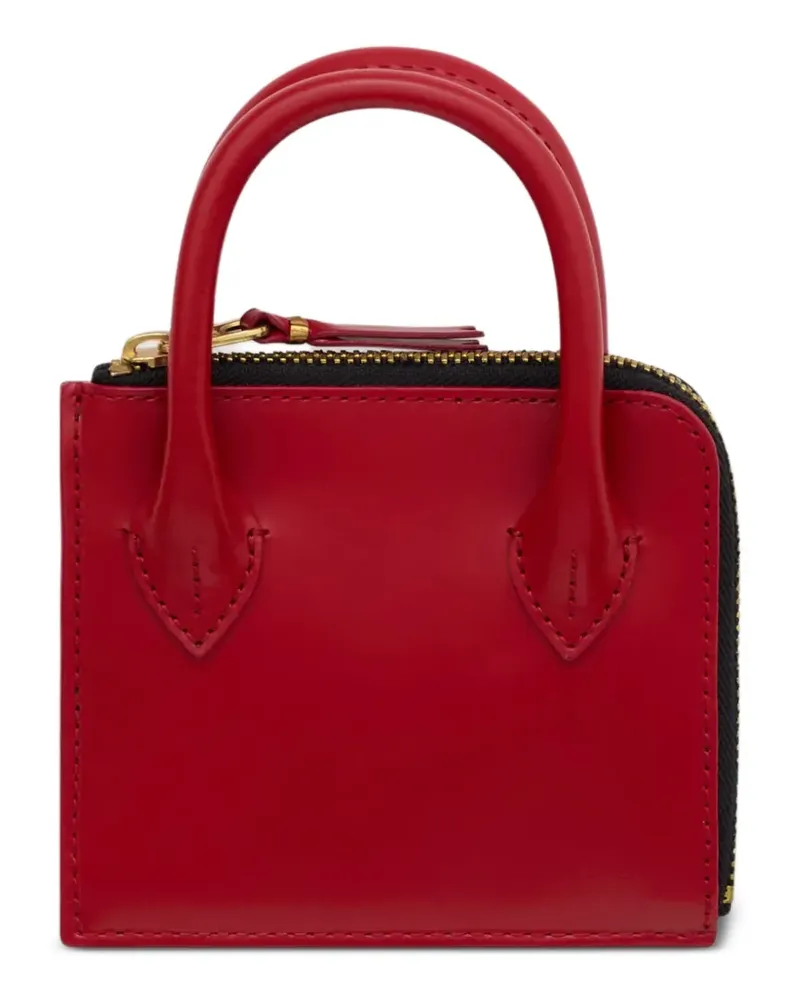 Comme des Garçons Portemonnaie mit Henkel - Rot Rot