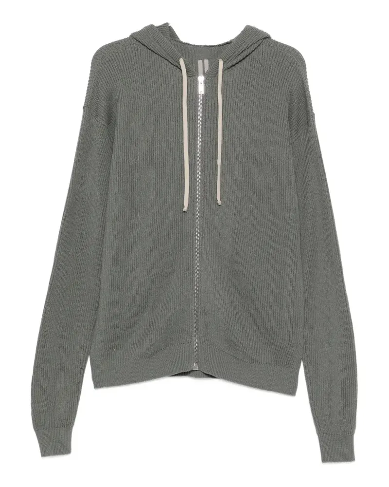 Rick Owens Kapuzenjacke mit Reißverschluss - Grün Grün