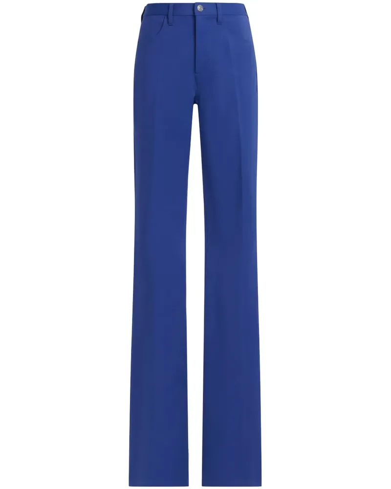 Marni Ausgestellte High-Waist-Hose - Blau Blau