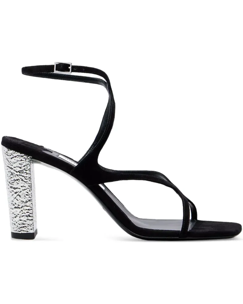 Jimmy Choo Azie Sandalen 85mm - Schwarz Schwarz