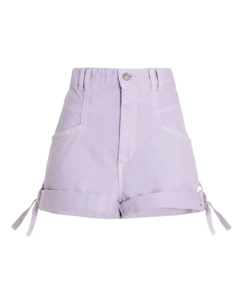 Isabel Marant Shorts mit gerollten Bündchen - Violett Violett