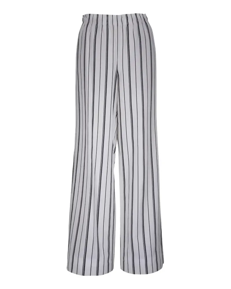Vince striped trousers - Weiß Weiß
