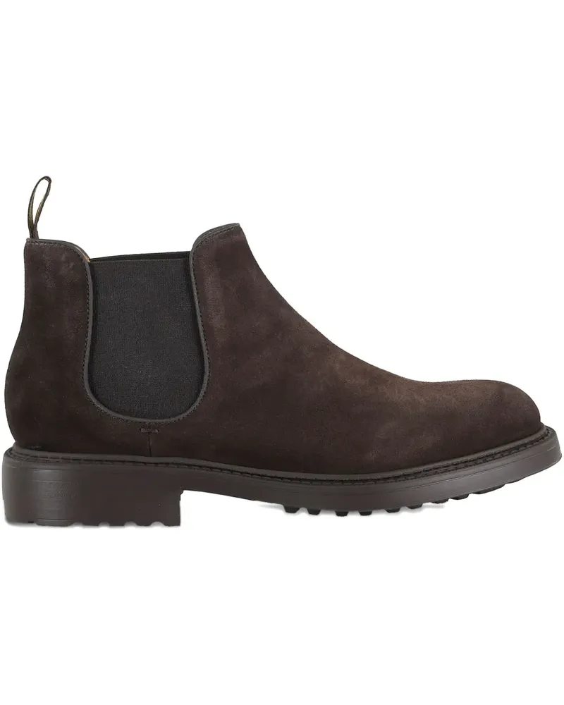 Doucal´s Chelsea-Boots aus Wildleder - Braun Braun