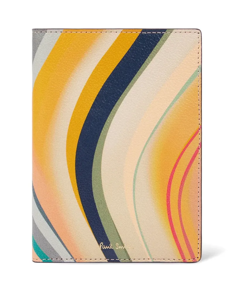 Paul Smith Swirl passport holder - Braun Braun