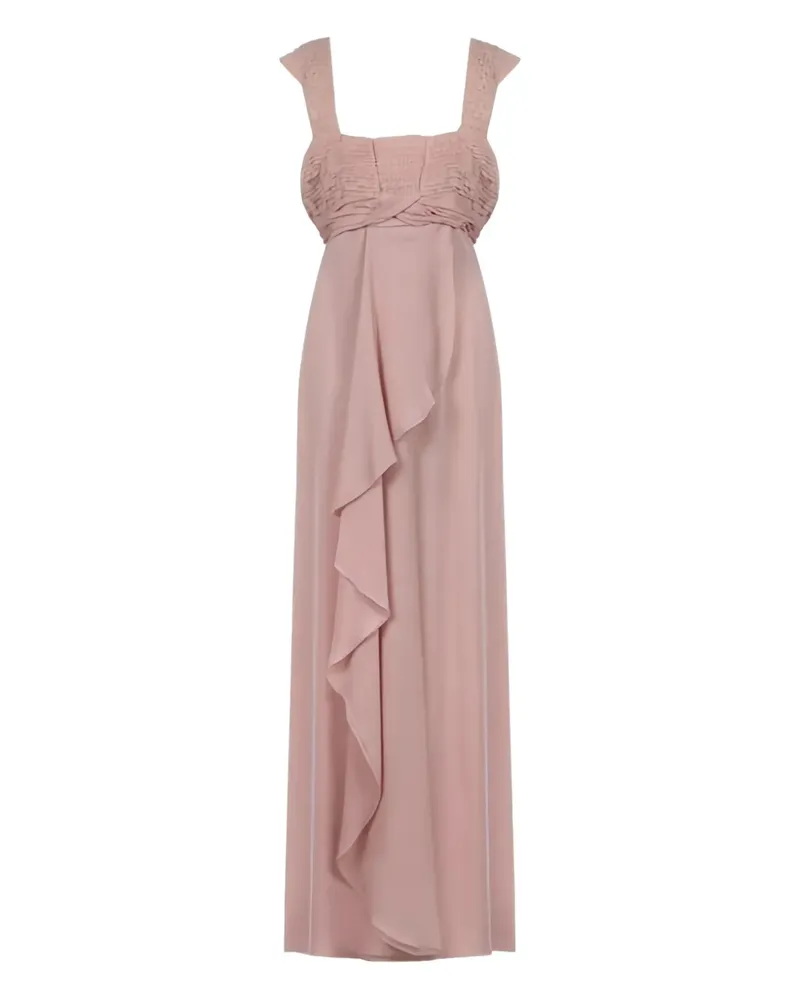 Valentino Garavani Besticktes Kleid mit Rüschen - Rosa Rosa