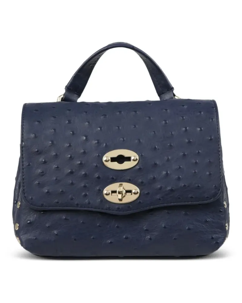 Zanellato Postina Cactus Tote Bag - Blau Blau
