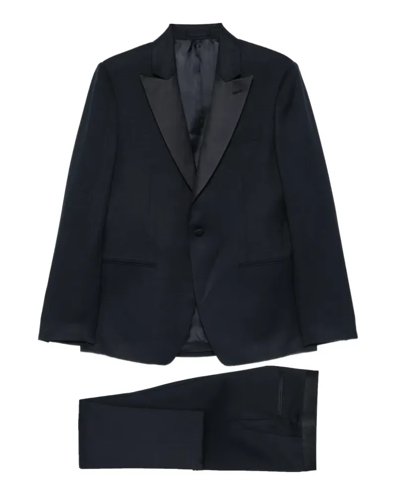 LARDINI Einreihiger Anzug - Blau Blau