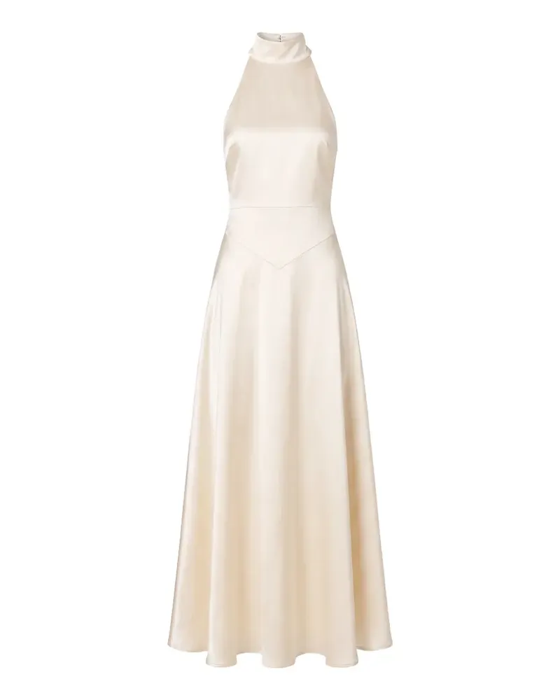 Reformation Katelyn Maxikleid aus Seide - Nude Nude