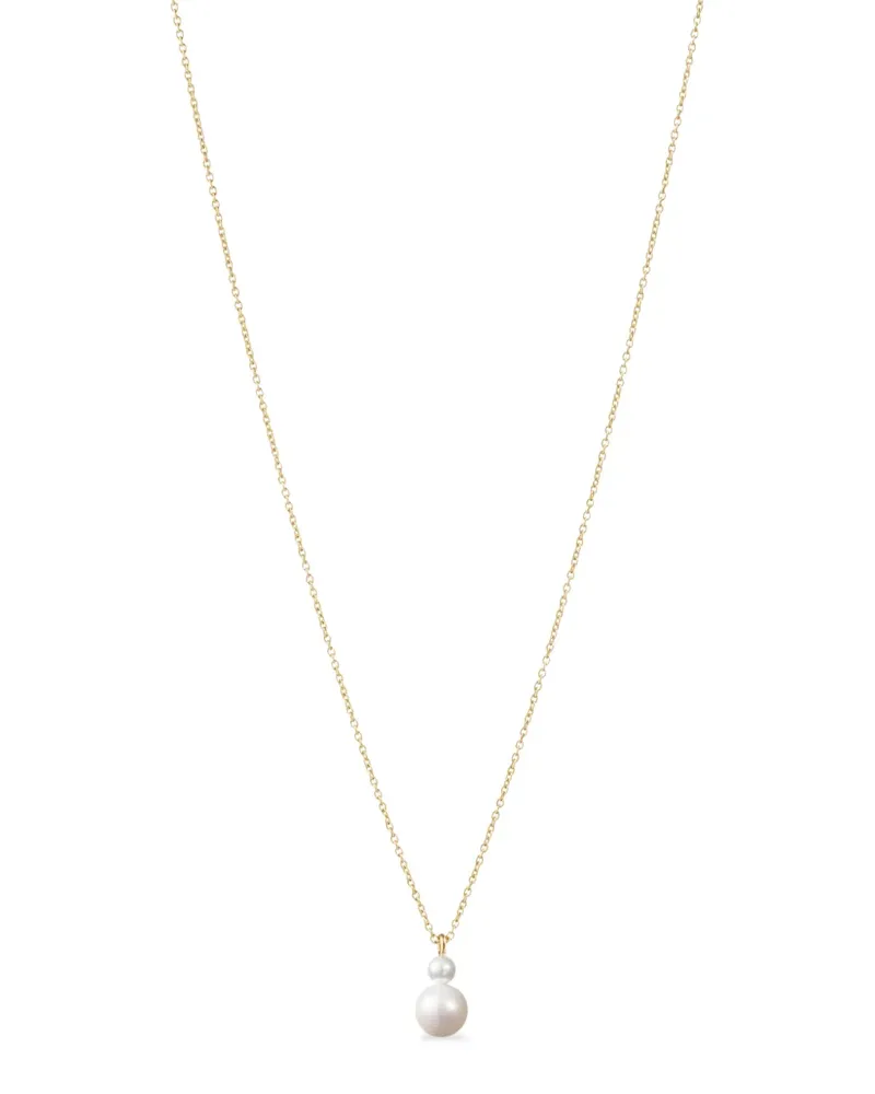Sophie Bille Brahe Petite Luce de Lily Halskette mit Süßwasserperlen - Gold Gold