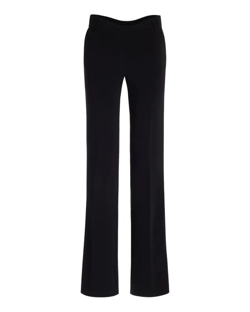 Jean Paul Gaultier the black curved tailored trousers - Schwarz Schwarz