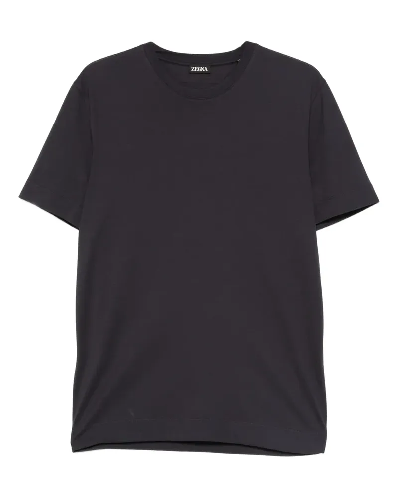 Ermenegildo Zegna Klassisches T-Shirt - Blau Blau