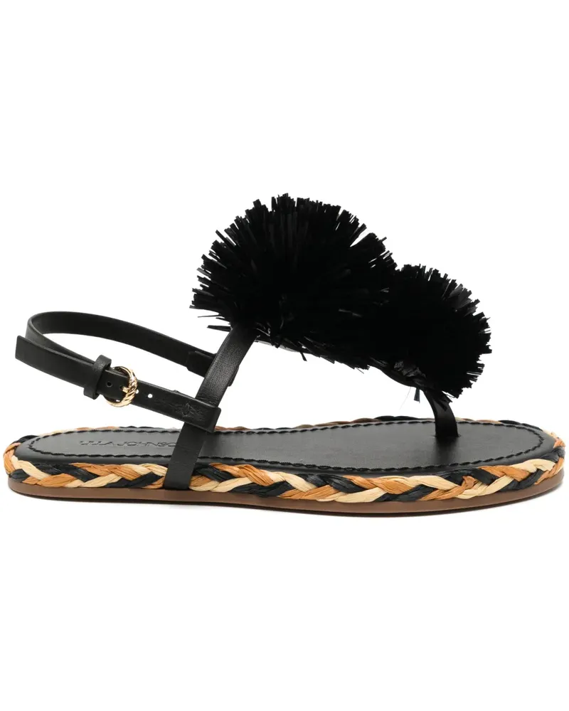 Ulla Johnson Ingrid Sandalen - Schwarz Schwarz