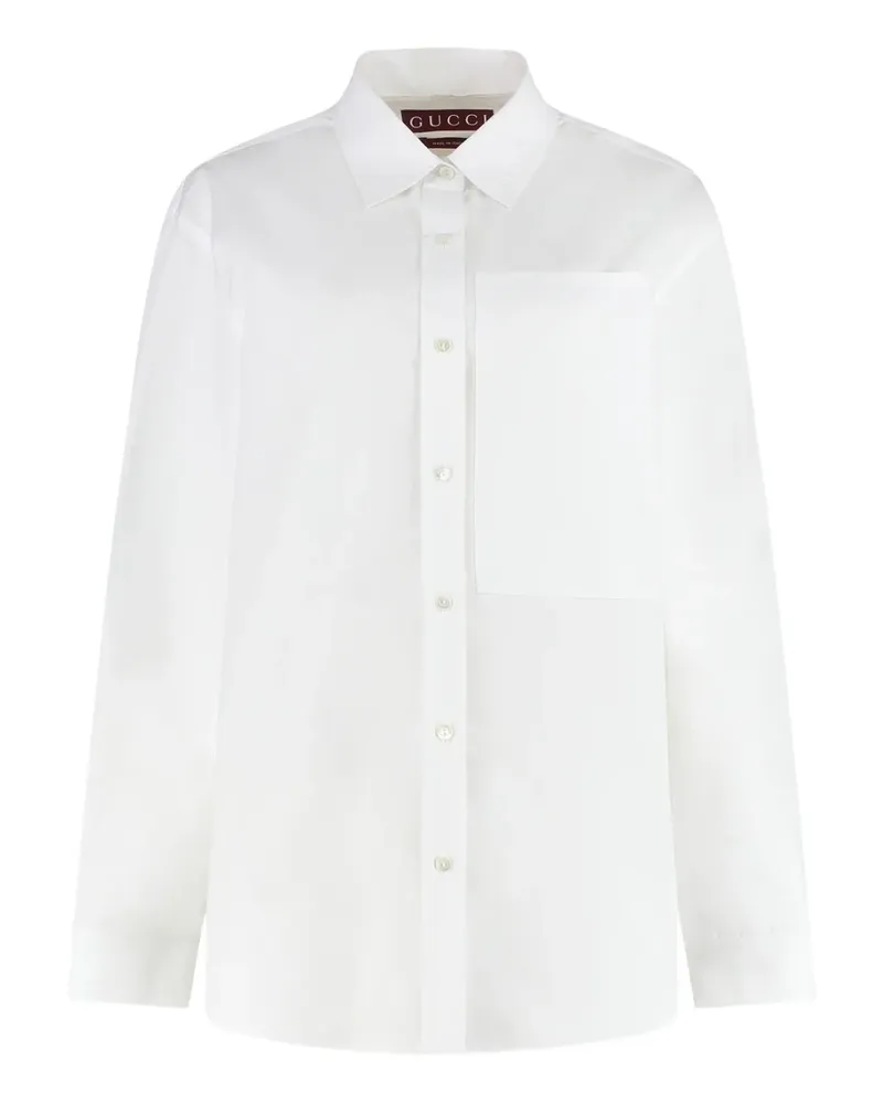 Gucci Klassisches Hemd - Weiß Weiß