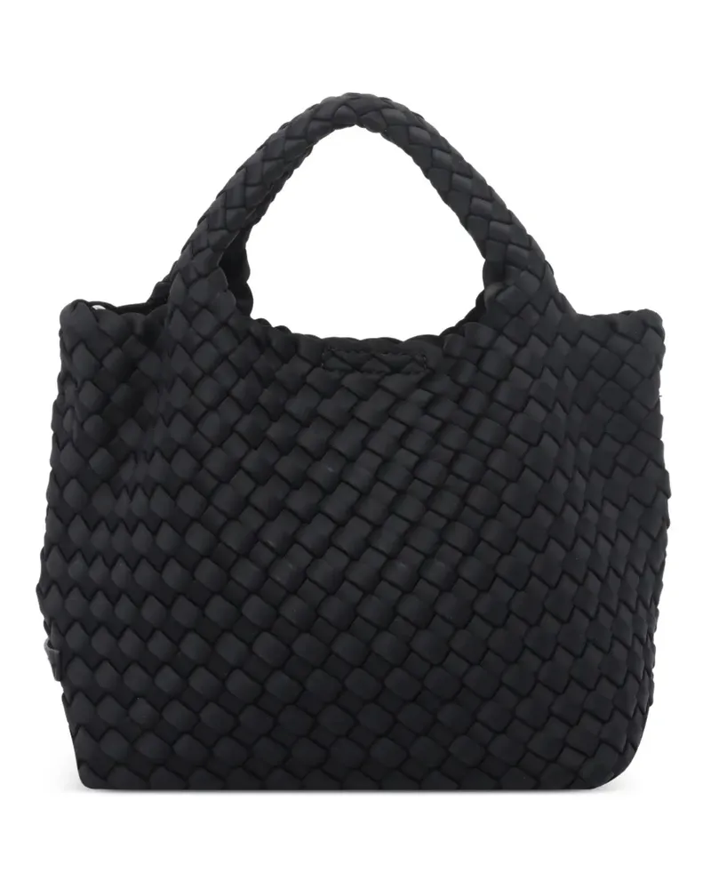 EN AVANT Gewebter Ostia Tote Bag - Schwarz Schwarz