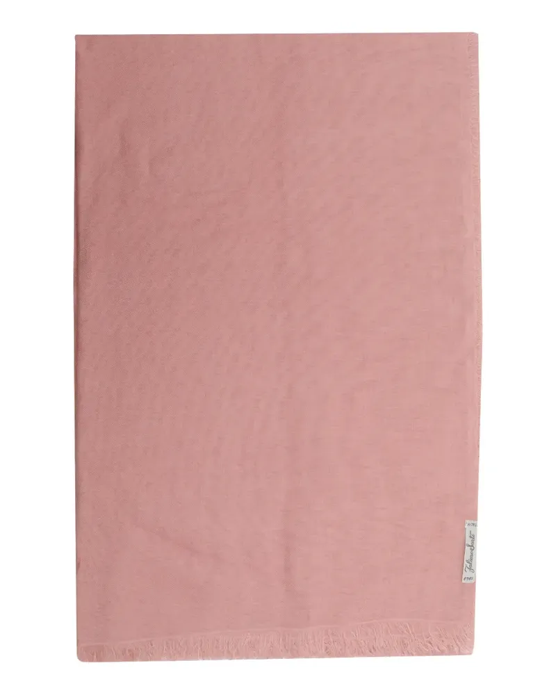 Faliero Sarti Tobia U fringed scarf - Rosa Rosa
