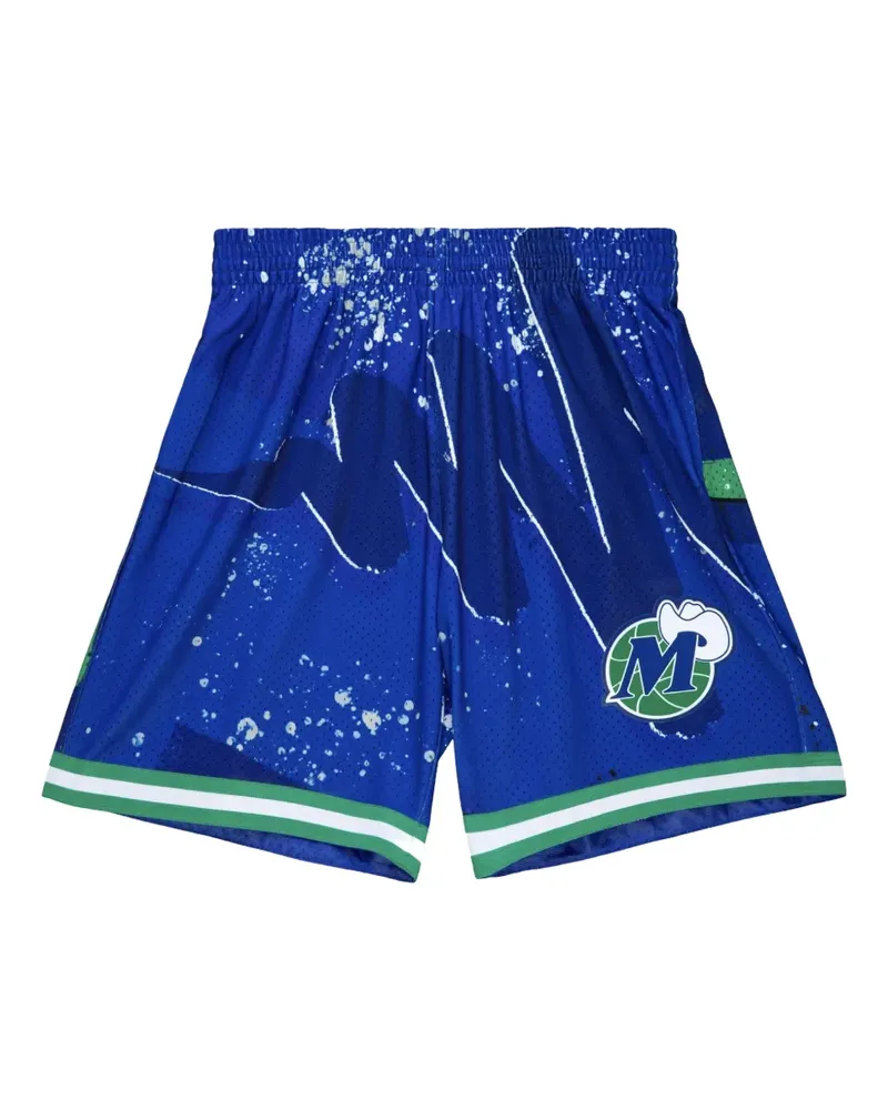 Mitchell & Ness NBA Dallas Mavericks 1998" Hyper Hoops Basketball-Shorts - Blau Blau